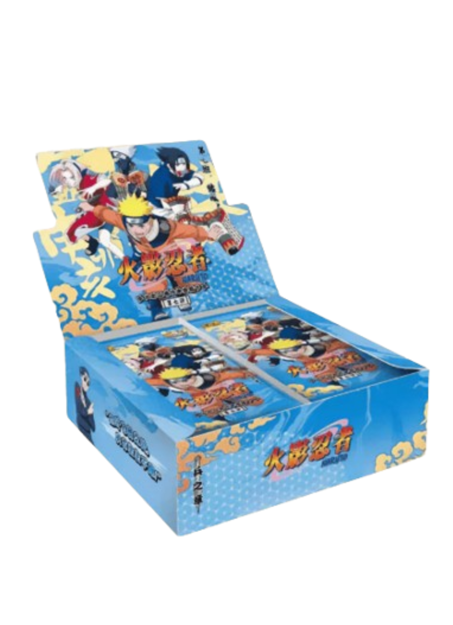 thumbnail image 2 of Kayou Naruto Doujin Premium Yellow Booster Box - 30 Packs (Wave 7, Chinese) New/Factory Sealed 2 of 5