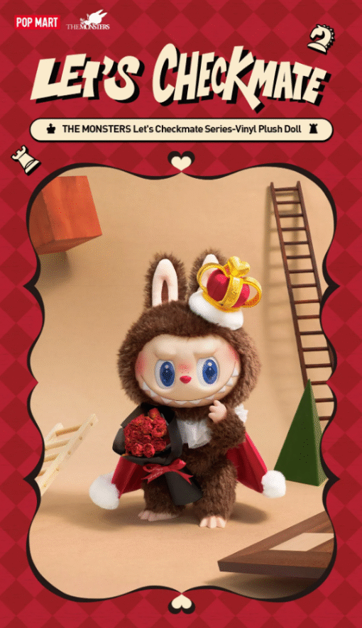 THE MONSTERS "Let's Checkmate" Series-Vinyl Plush Doll - Image 3