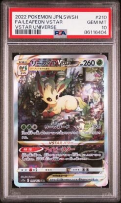 Leafeon Vstar #210 PSA 10