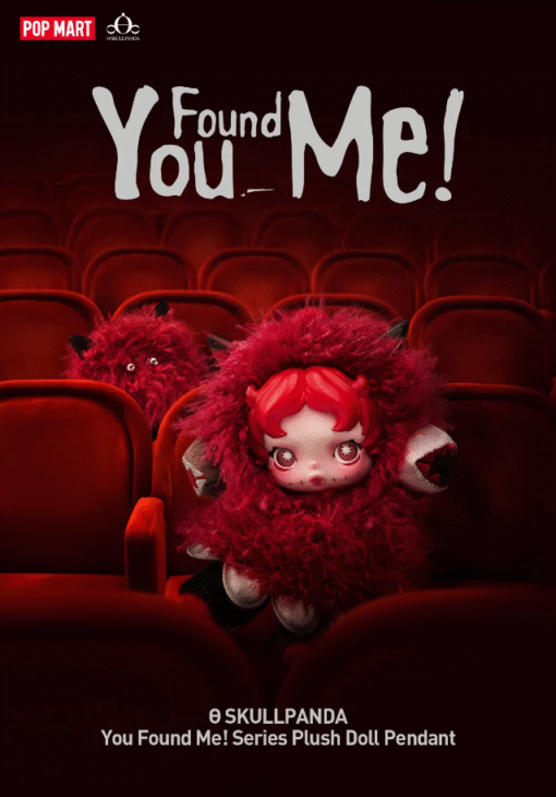 SKULLPANDA You Found Me! Series Plush Doll Pendant - Image 2