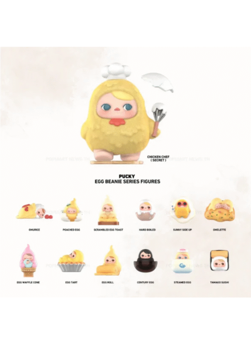 PUCKY Egg Beanie Series Figures - Image 2