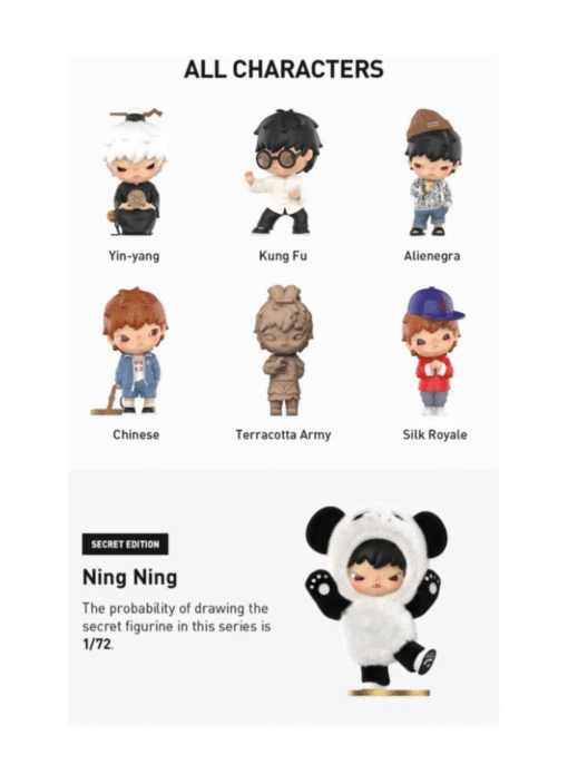 Hirono × CLOT Series Figures (Authentic) - Image 2