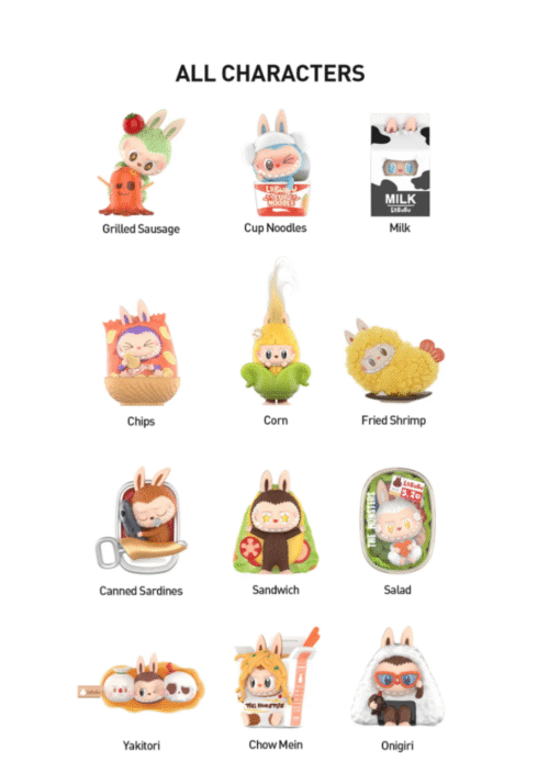THE MONSTERS Wacky Mart Series Figures (Authentic) - Image 2