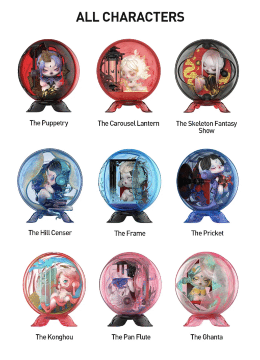SKULLPANDA "The Mirage" Series Figures (Authentic) - Image 2