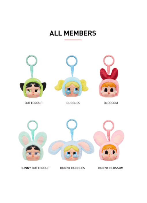CRYBABY × Powerpuff Girls Series-Vinyl Face Plush (Authentic) - Image 2