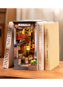 Rolife Book Nook Shelf Insert - Sakura Wine Alley