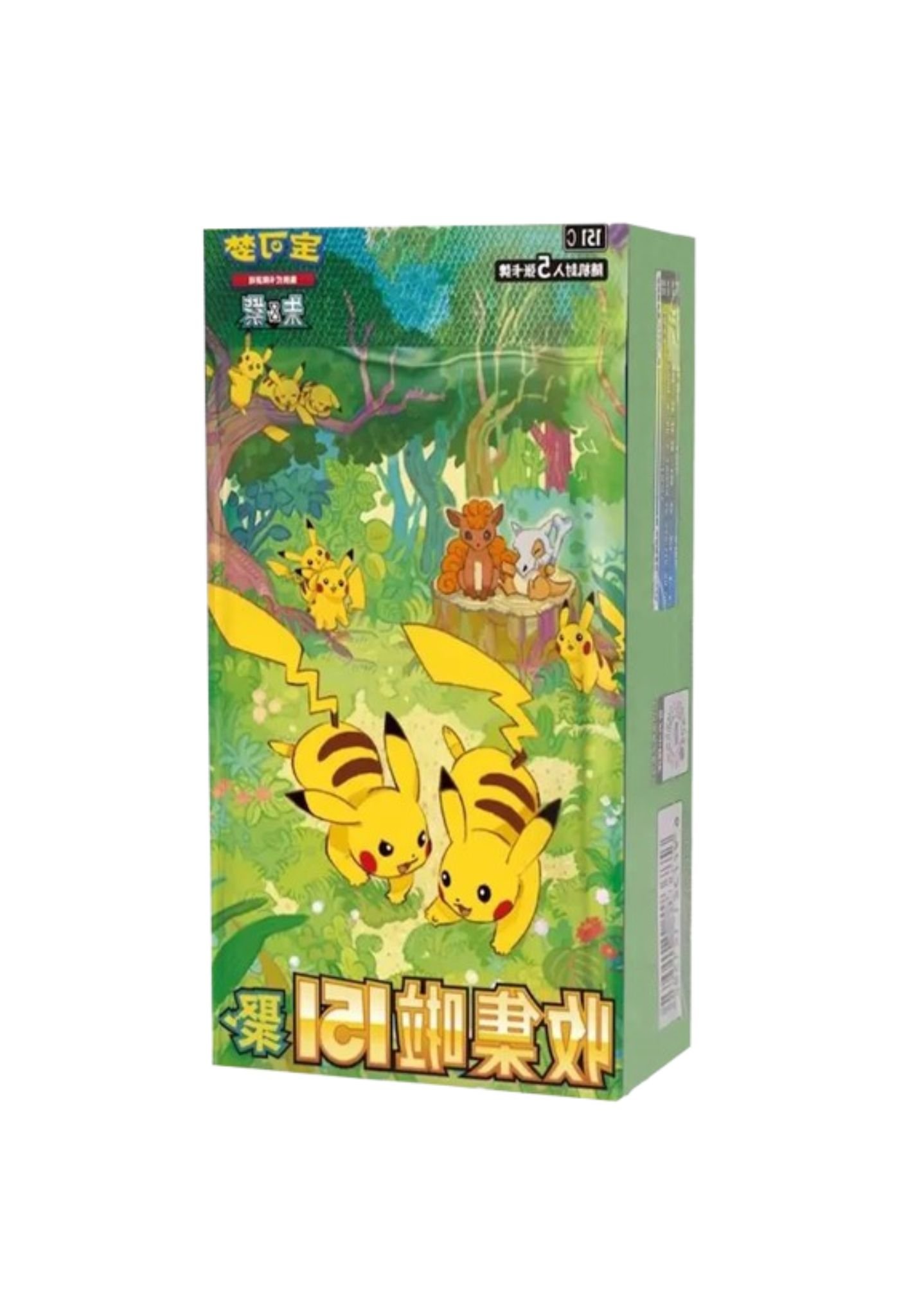 Simplified Chinese Pokemon 151 Vol 4 'Collect 151 Gathering' Slim Booster Box (PRE-ORDER)