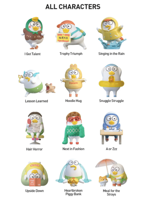 Duckyo Never Grows Up Series Figures - Image 2