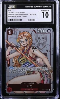Nami OP01-016 Premium Collection 25th CGC 10 GEM MINT