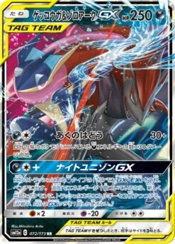 Greninja & Zoroark GX #72