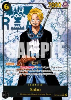 Sabo [Alternate Art] OP13-120 (ENGLISH)